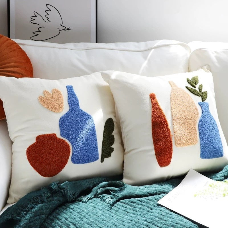Textured Decorative Accent Throw Pillow