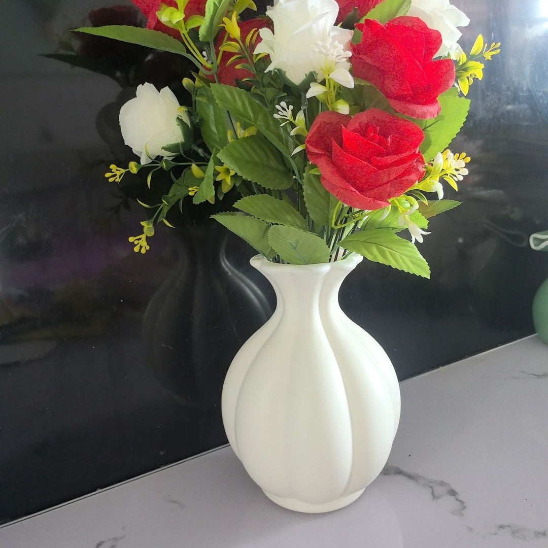Elegant Sculpted Decorative Vase