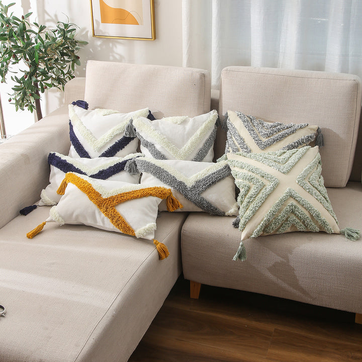 Decorative Textured Accent Pillow