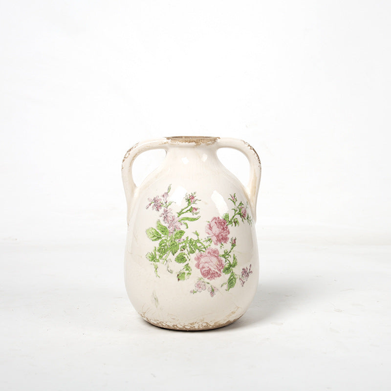 Decorative ceramic vase