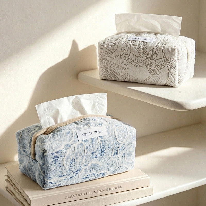 Decorative Tissue Box Cover for Office Desk Decor