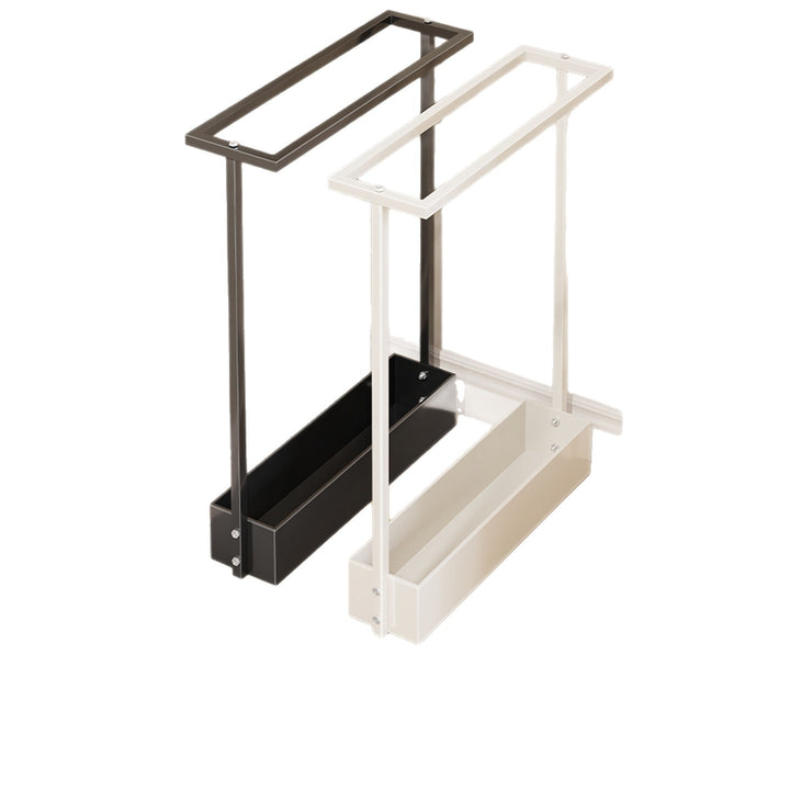 Wall-Mounted Slim Vertical Umbrella & Folding Umbrella Holder with Drip Tray