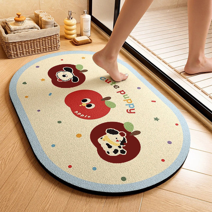 Cute Animal-Themed Memory Foam Bath Mat Avarnia
