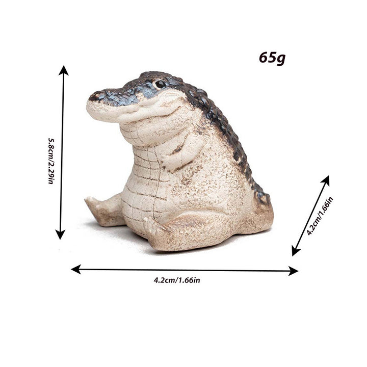 Decorative Crocodile Figurine