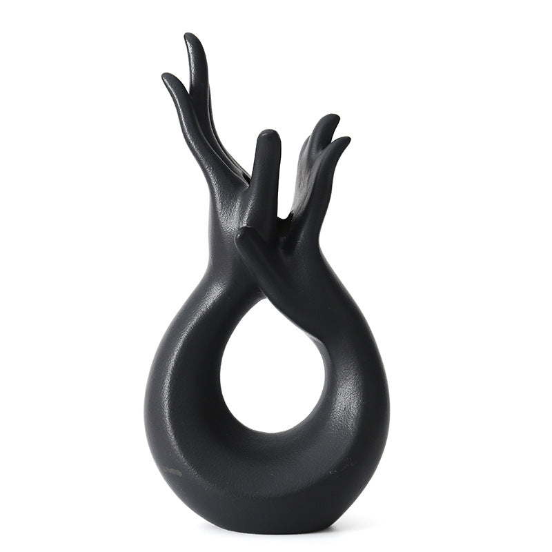 Decorative hand figure