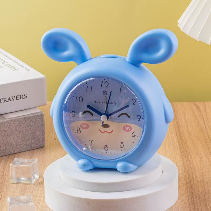 Funnier children's alarm clock in creative rabbit design