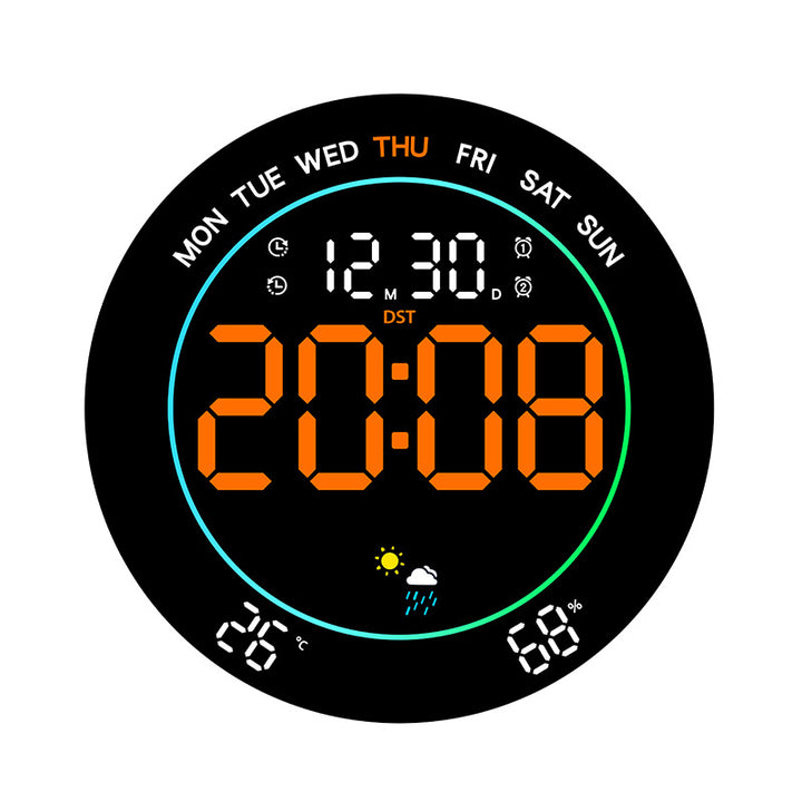 Digital Weather Alarm Clock