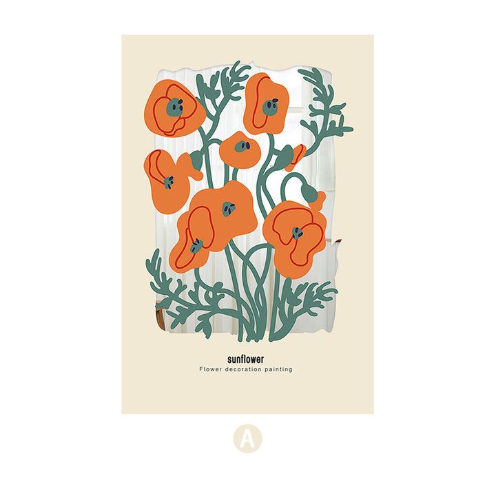 Floral Illustration Wall Art