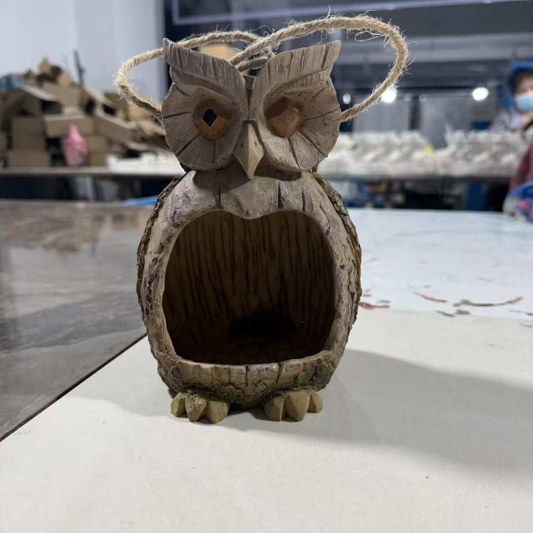 Decorative Owl Planter