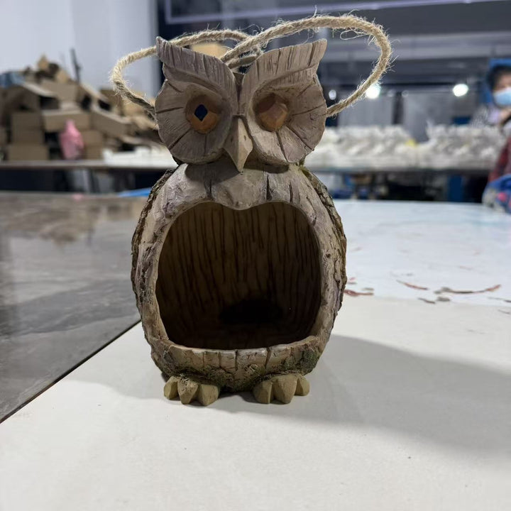 Decorative Owl Planter