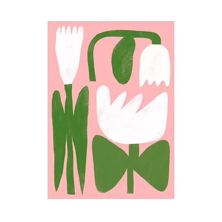 Chic Modern Floral Wall Art