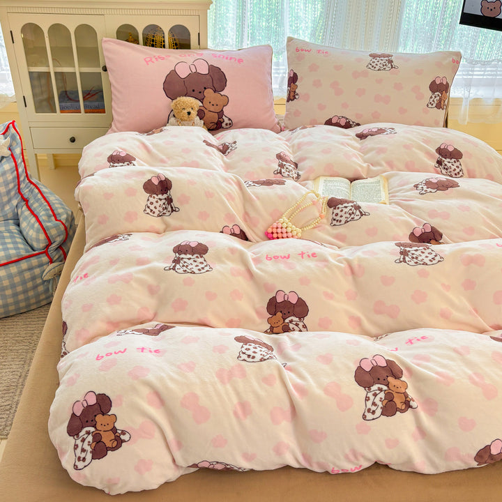 Playful Animal-Themed Comforter Set