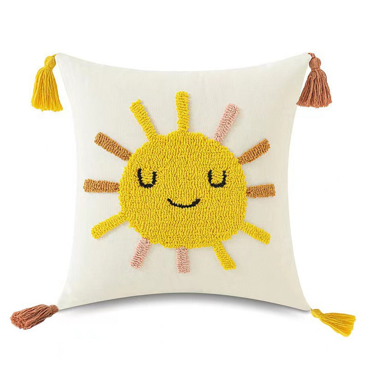 Decorative Sunshine Pattern Pillow