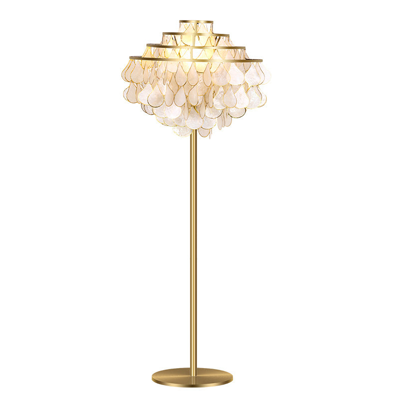 Decorative Capiz Shell Table Lamp