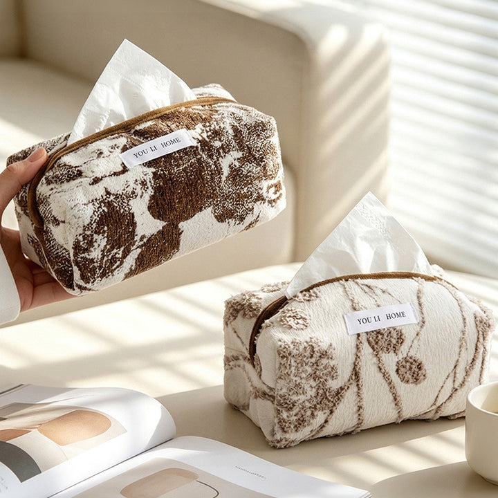 Decorative Tissue Box Cover for Living Room Display