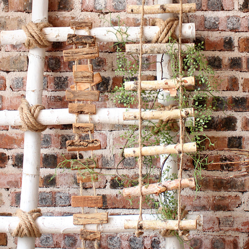 Rustic wall hanging made of natural wood
