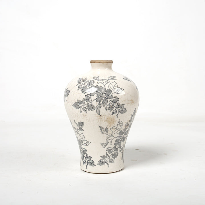 Decorative ceramic vase