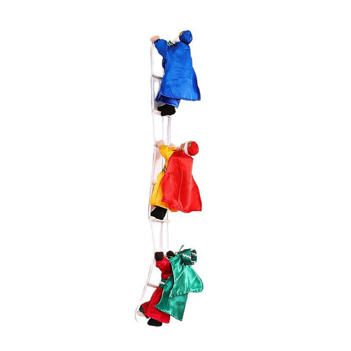 Decorative Climbing Figures with Ladder