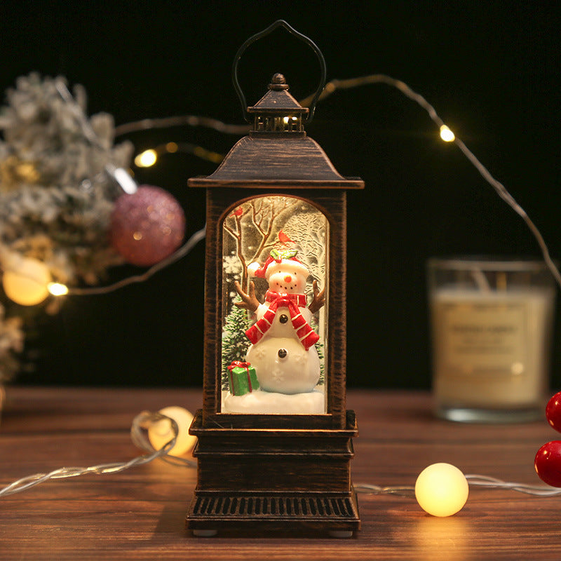 Snow Globe Lamp