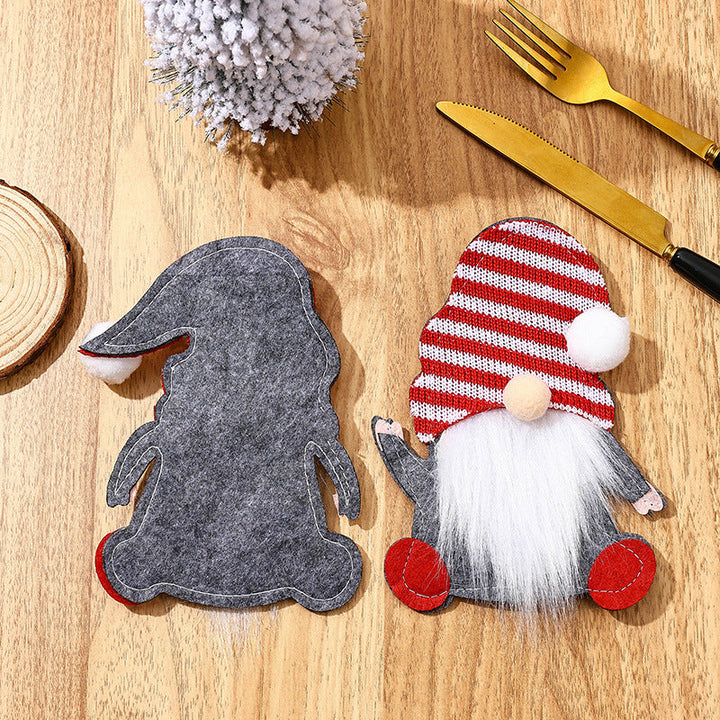 Festive tablecloth decoration