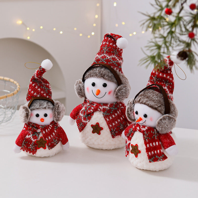 Decorative Snowman Figure