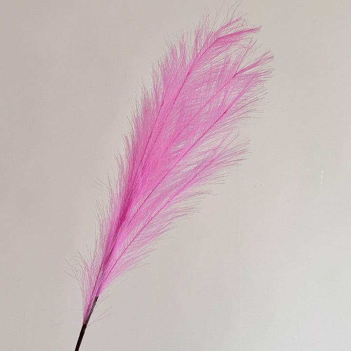 Decorative Faux Pampas Grass Stem for Home Decor