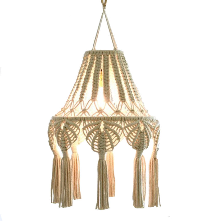 Macrame Hanging Lamp
