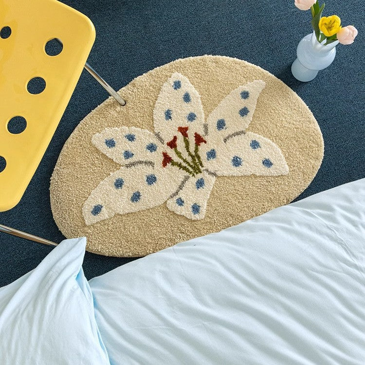 Playful Fruit-Themed Area Mat