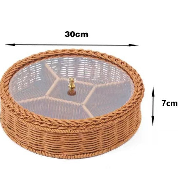 Elegant Wooden Serving Tray