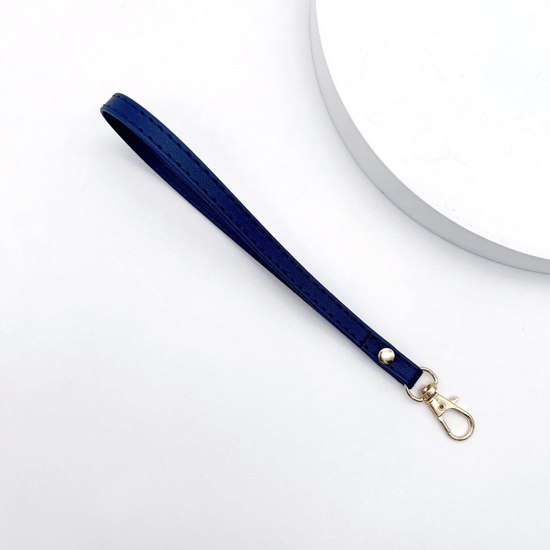Durable Synthetic Leather Lanyard