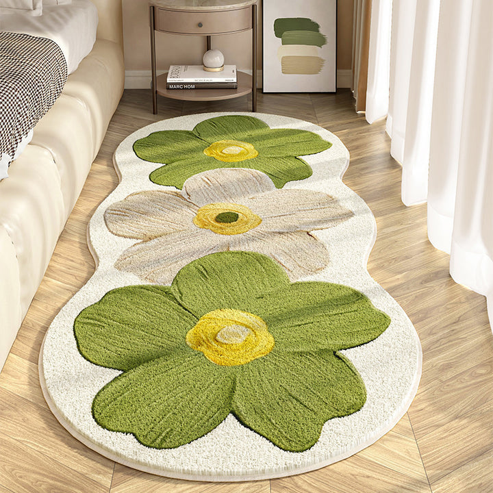 Floral Design Area Rug