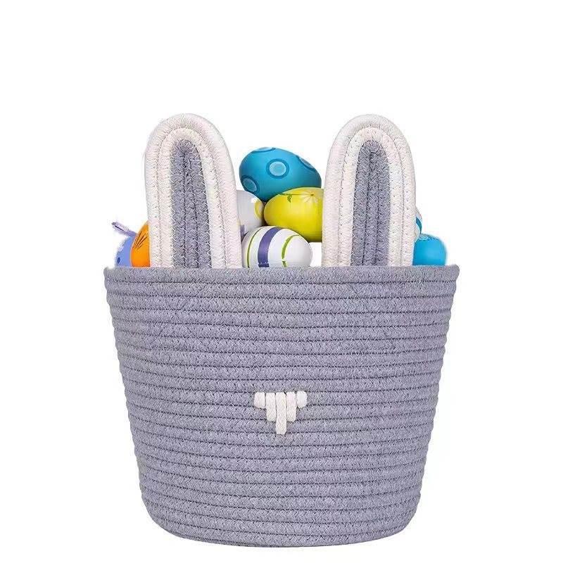 Playful Storage Basket in Rabbit Design