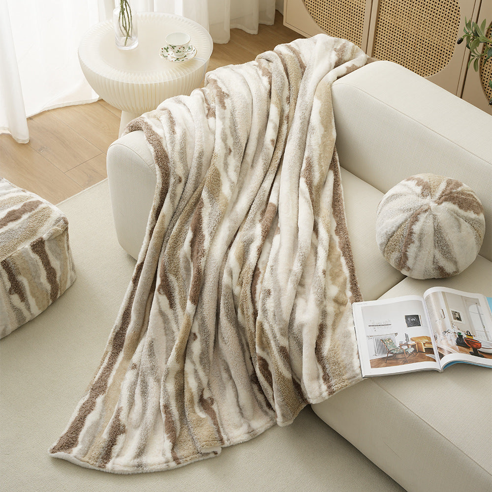 Bath mat and bathroom rug made of soft microfiber with non-slip underside
