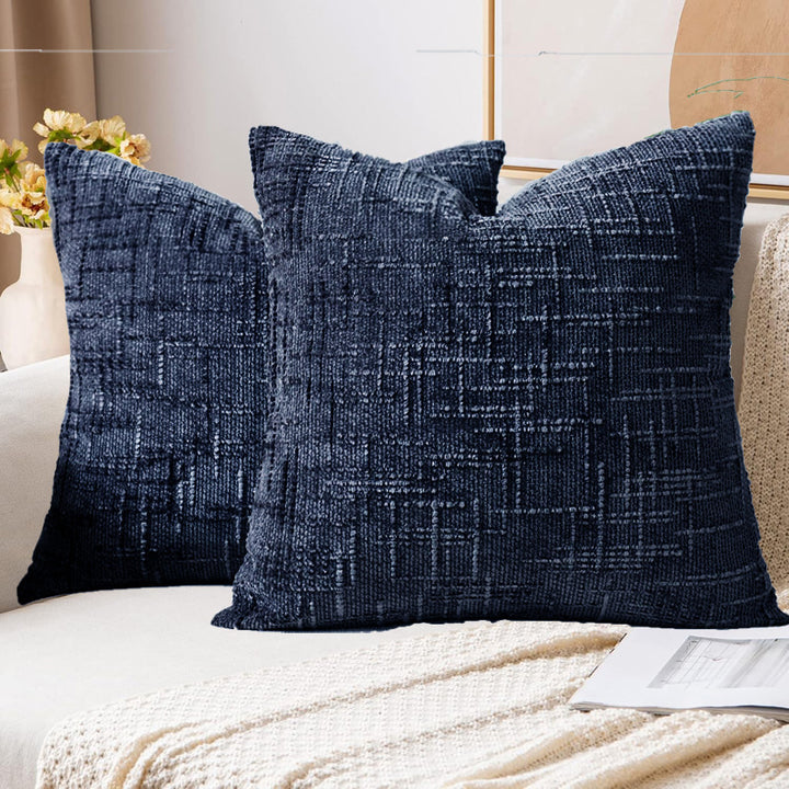 Luxurious Textured Decorative Throw Pillow
