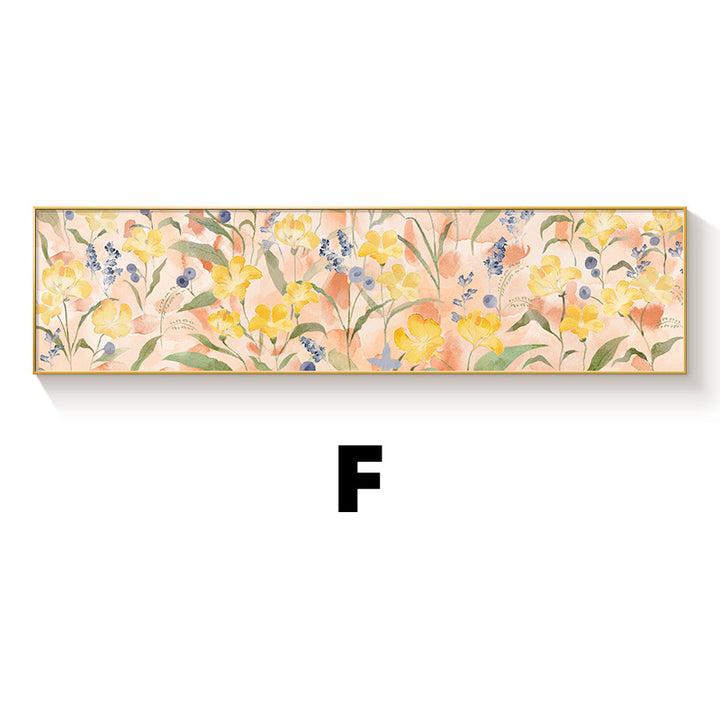 Floral Canvas Wall Art Print