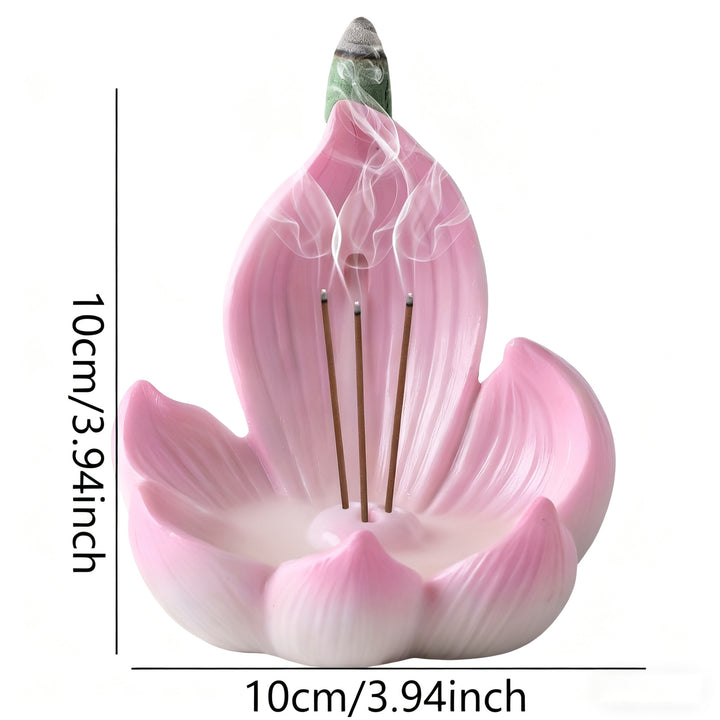 Decorative Lotus Flower Incense Holder