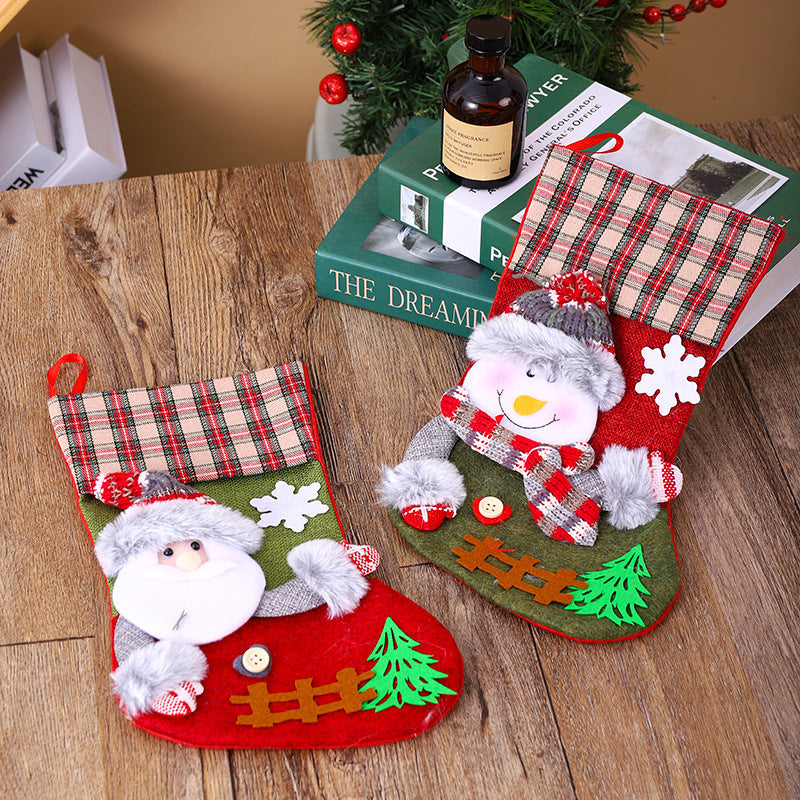 Christmas stocking with creative designs