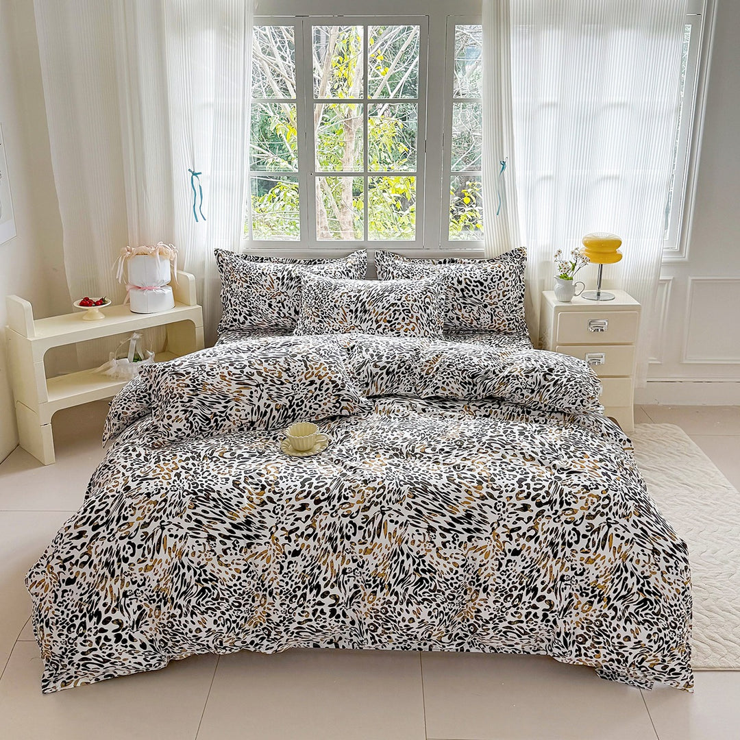 Luxury Floral Print Bedding Set