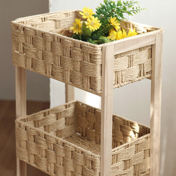 Decorative storage shelf