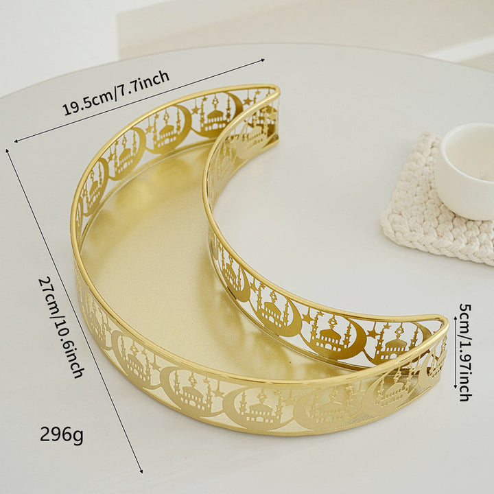 Elegant metal candle holder