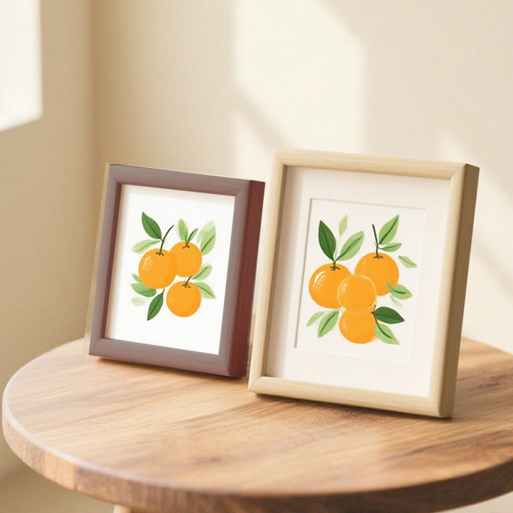 Framed Citrus Botanical Art