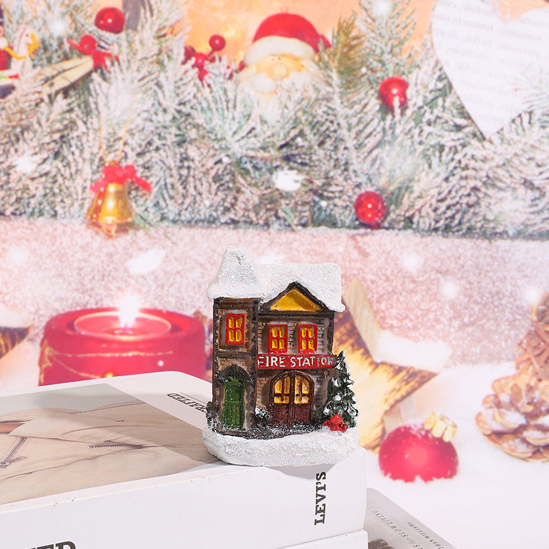 Decorative Fire Watch Christmas Figure