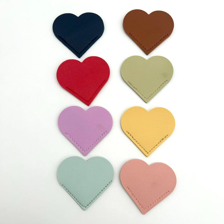 Heart-Shaped Leather Accessory