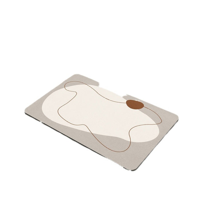 Modern Geometric Bath Mat
