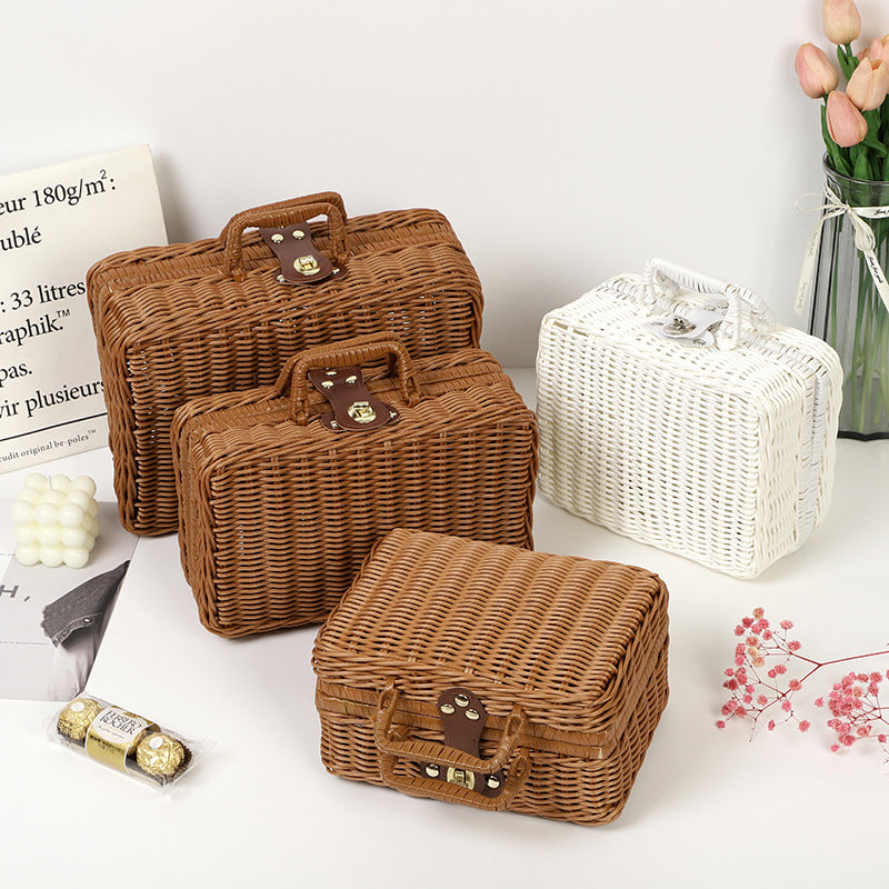 Decorative Woven Keepsake Box