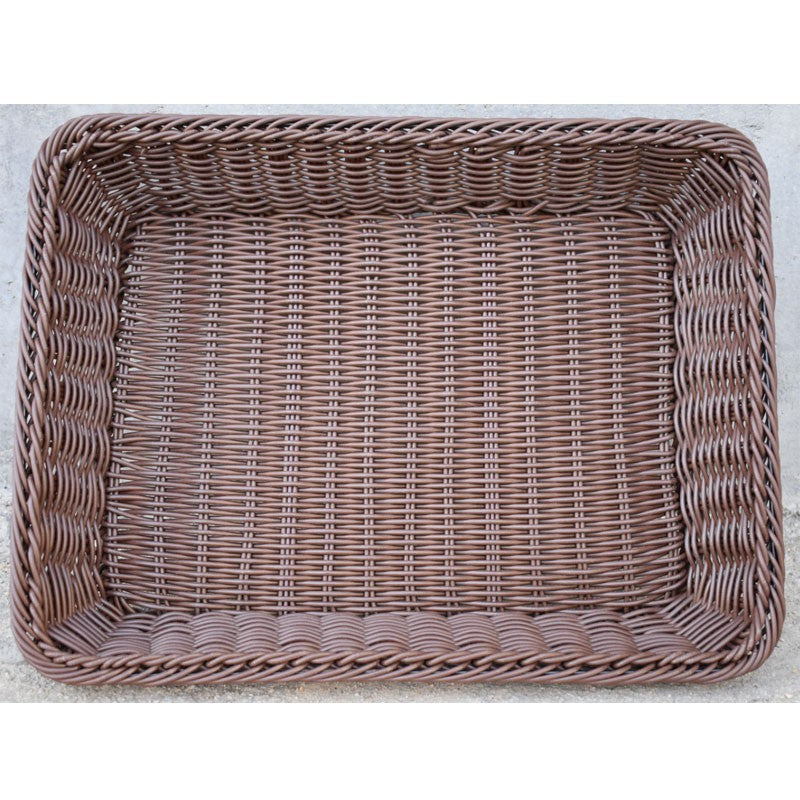 Handwoven Rectangular Storage Tray