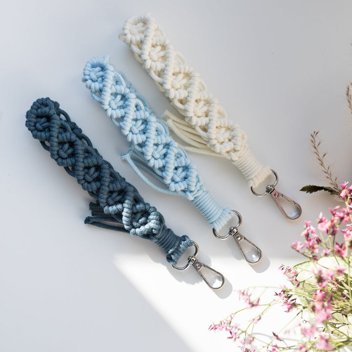 Macrame Keychain Holder