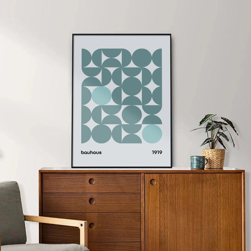 Bauhaus Geometric Wall Art Print
