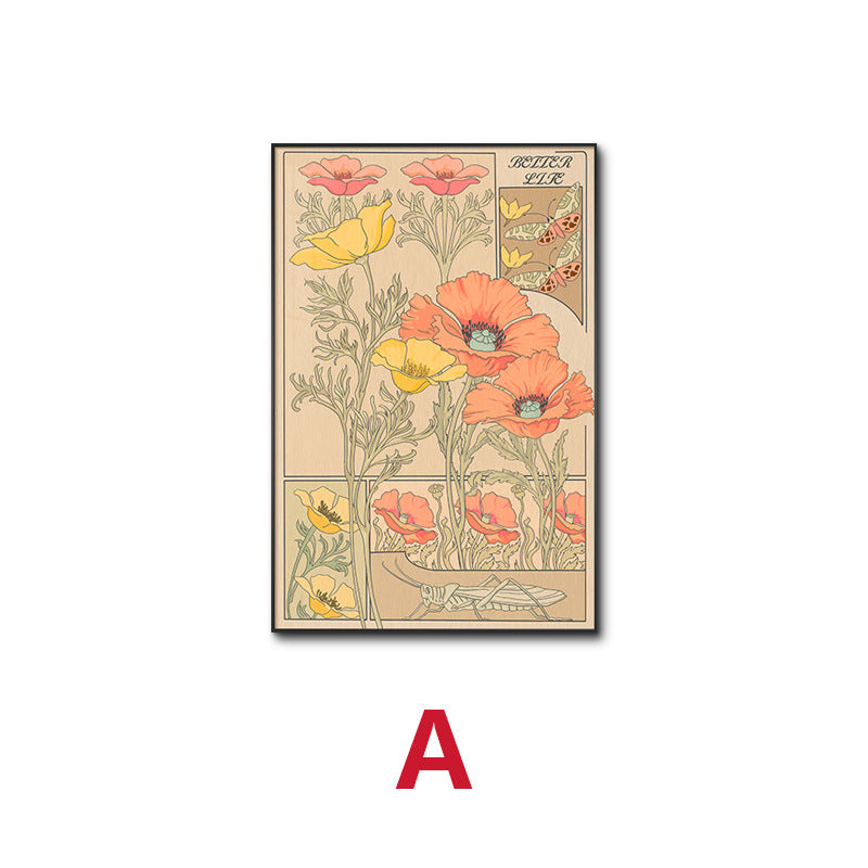 Floral Patterned Art Print