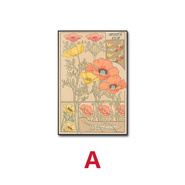 Floral Patterned Art Print